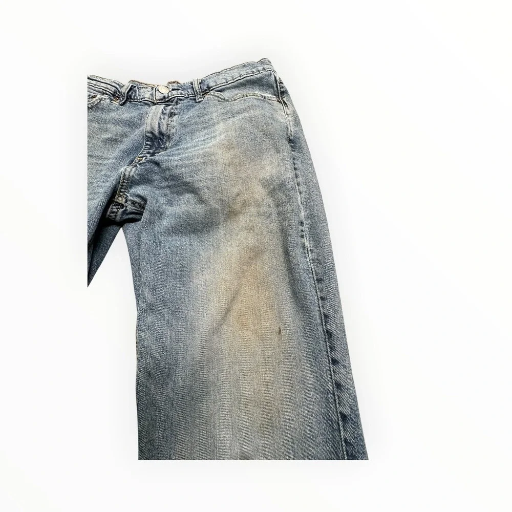 Levi's Jeans Mens 32x32 Light‎ Wash 55550408 Straight Leg Relaxed Denim Vintage